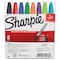 Sharpie Fine Tip Permanent Marker, Fine Bullet Tip, Assorted Colors, PK8 30078 - alternate 1